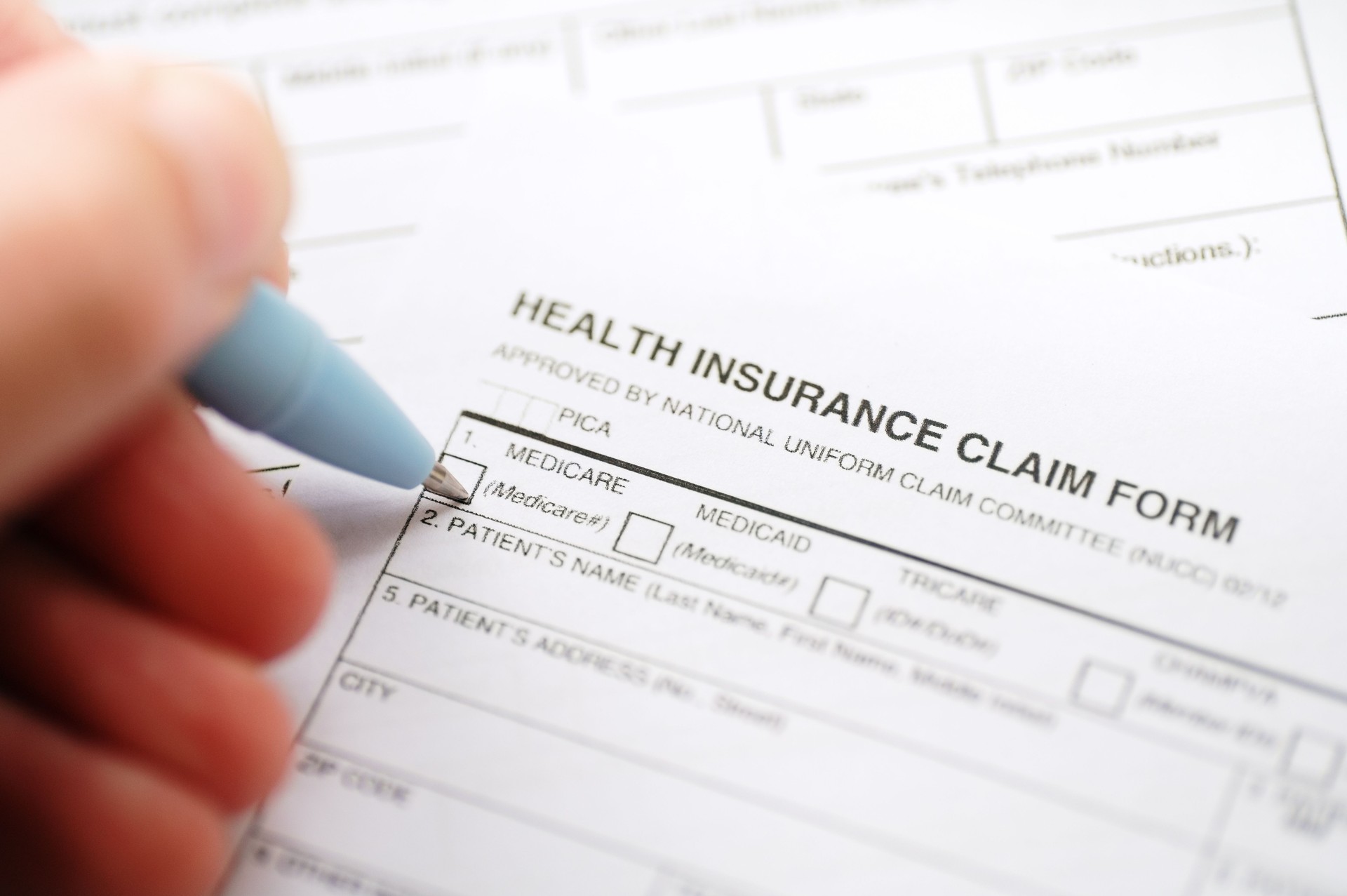 Health Insurance Claim Form